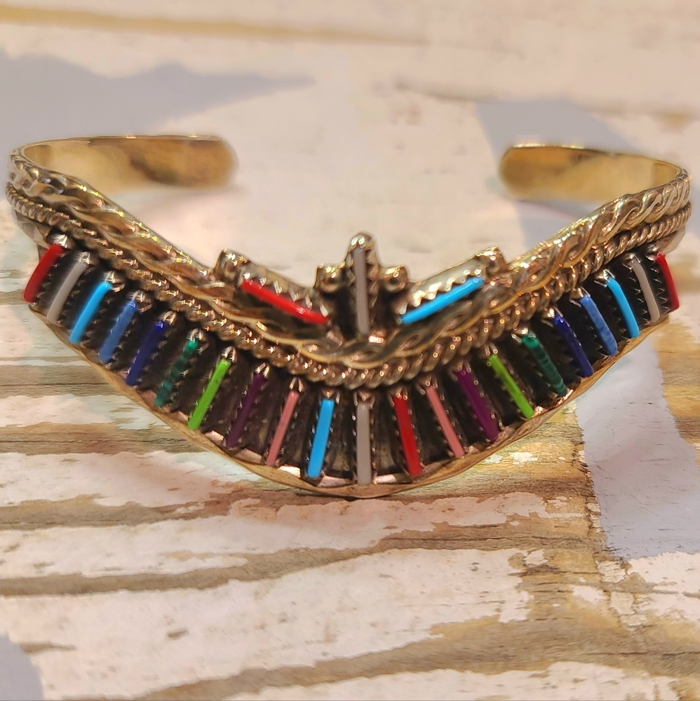 Helen Harrison Navajo Cuff Bracelet